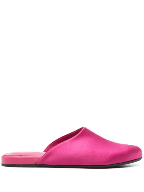Ancient Greek Sandals satin slippers Pink THESLIPPERSATIN