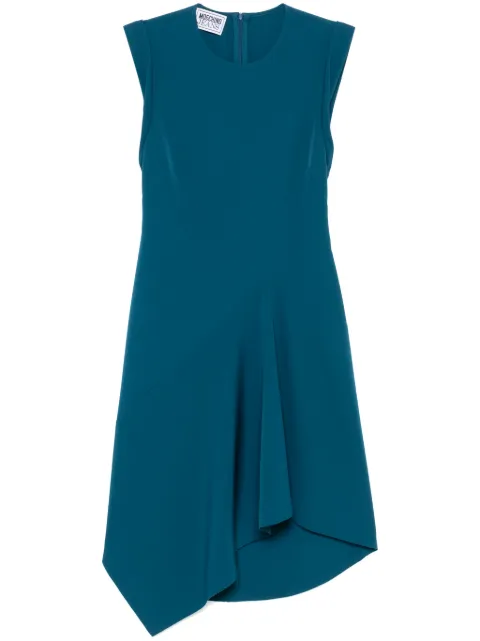 MOSCHINO JEANS asymmetric midi dress Blue K1A04463225