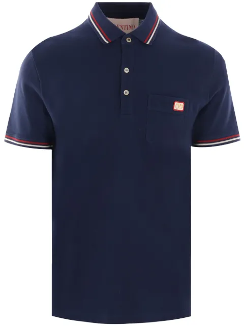 Valentino Garavani VLogo polo shirt Blue VMH01KAQJ