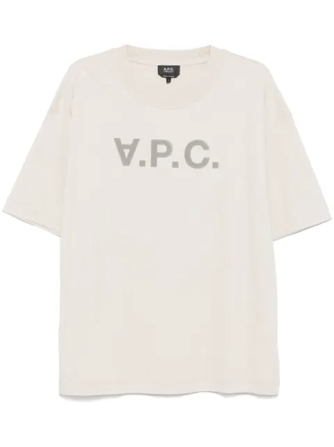 A.P.C. Oversize Grand VPC T-shirt Neutrals COHBOM26385