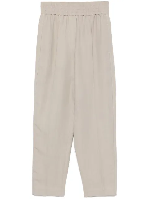 Brunello Cucinelli tapered trousers Neutrals MH126P7197C3095