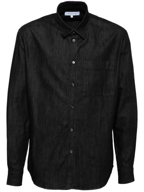 Maison Kitsuné cotton shirt Blue NM00403WD4006P470