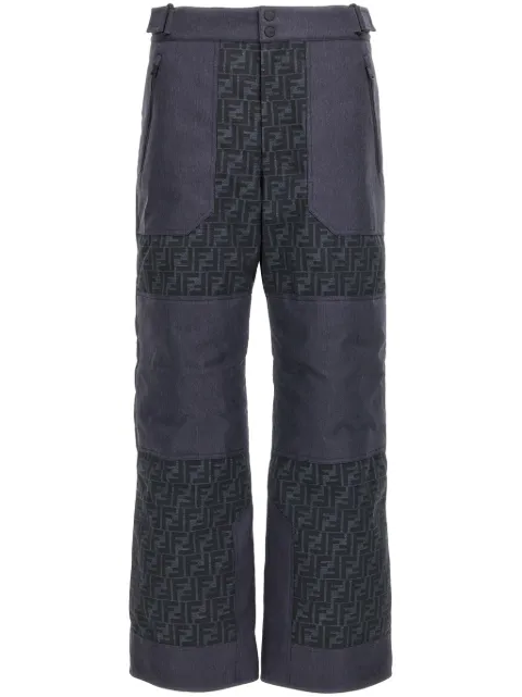 FENDI FF ski trousers Blue FAB630ARYE