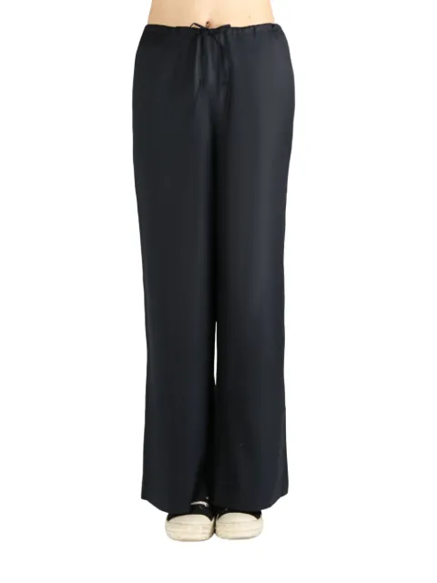 ATELIER NEW YORK straight-leg trousers Black ATFW0KZ1003