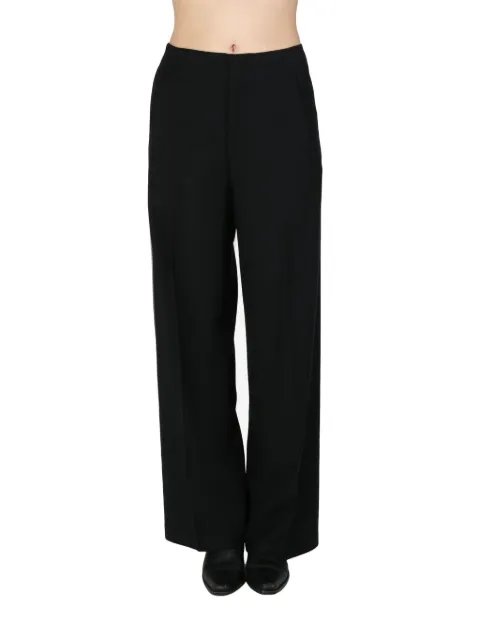 ATELIER NEW YORK straight-leg trousers Black ATFW0KZ1001