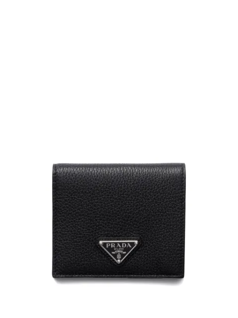 Prada leather wallet Black 2MO0042E54