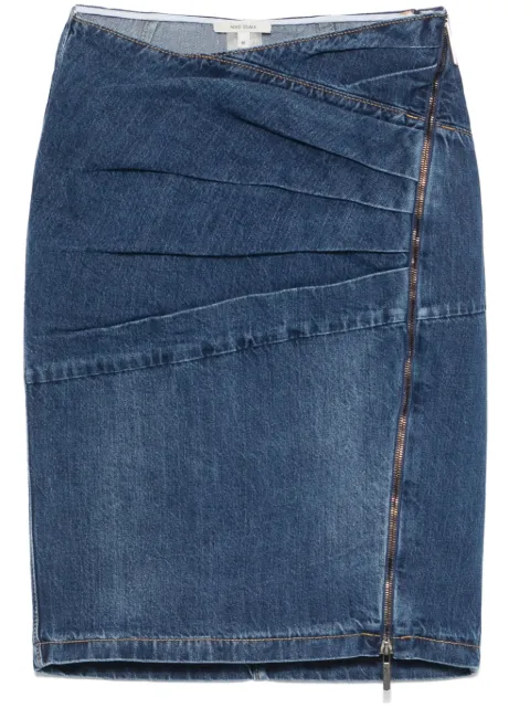 Nensi Dojaka Livia mini skirt Blue NDSS25DEN025