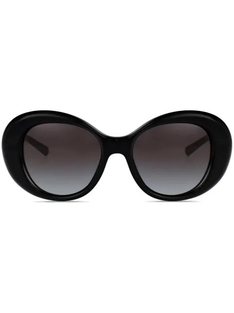 Tiffany & Co Eyewear oval-frame sunglasses Black 0TF4228