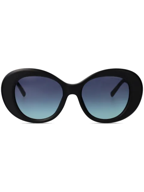 Tiffany & Co Eyewear oversize-frame sunglasses Black 0TF422884259S
