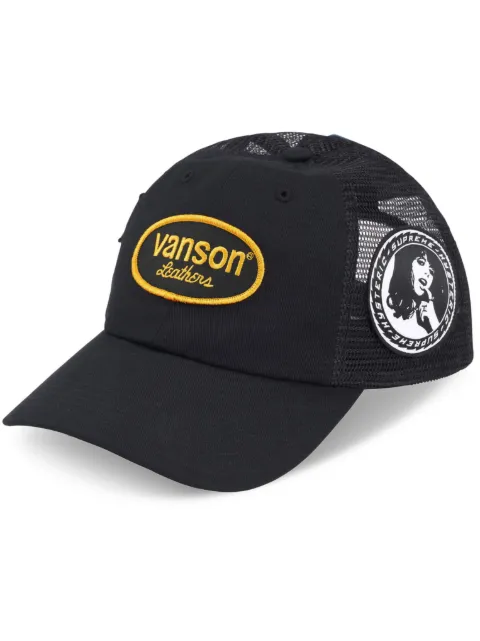 Supreme x Hysteric Glamour Mesh Back 6-Panel "Black" hat Black SU818