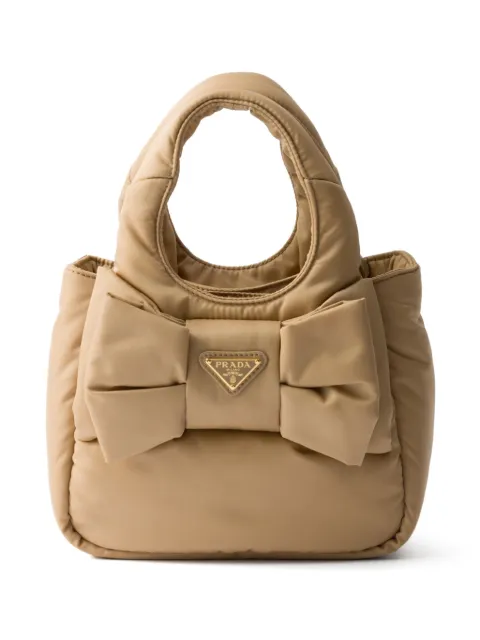 Prada padded Re-Nylon mini bag Neutrals 1BA359VOXORP0C