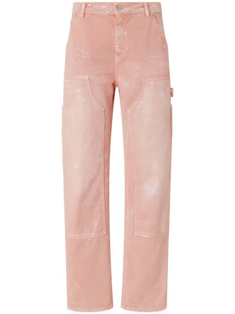 PINKO bleached trousers Pink 104641A2HU