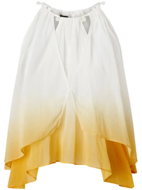 PINKO ombré blouse White 104758A2G4
