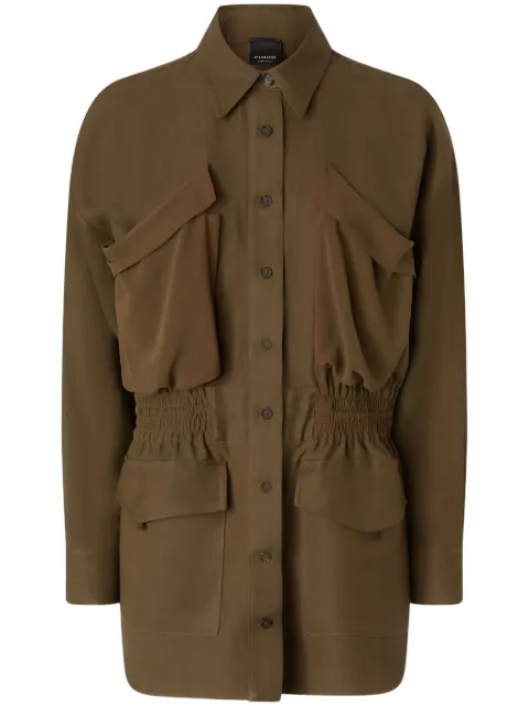 PINKO shirt jacket Brown 105017A2I9