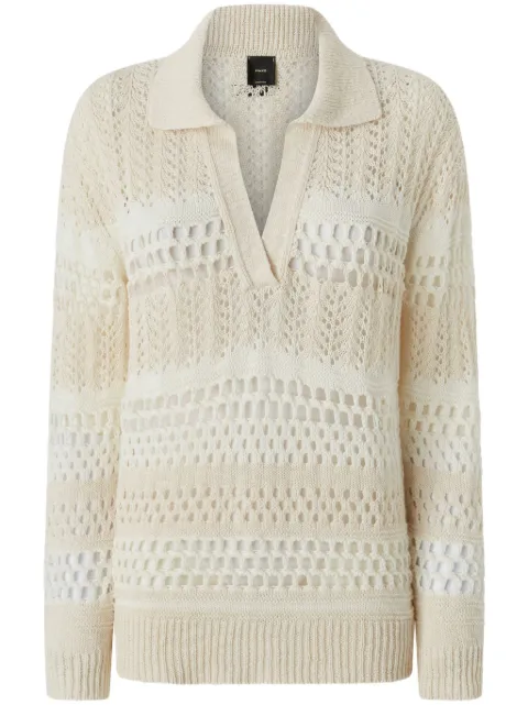 PINKO cotton sweater White 104946A2FP