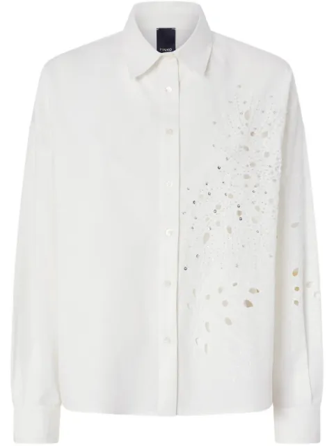 PINKO cotton shirt White 104915A2H0