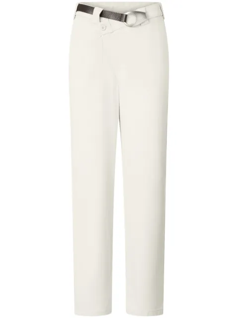 PINKO belted straight trousers Neutrals 105071A2JP