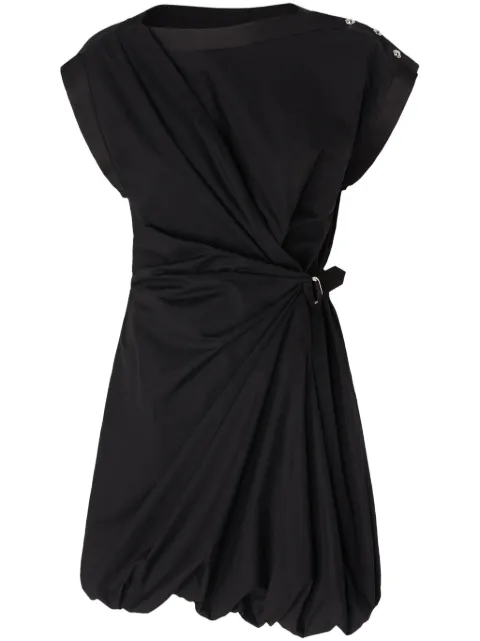 PINKO ruched short dress Black 105215A2LD