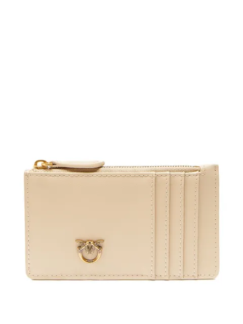 PINKO zipped cardholder Neutrals 100251A0F1