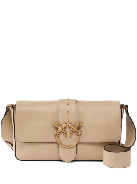 PINKO medium Love leather shoulder bag Neutrals 104524A0QO