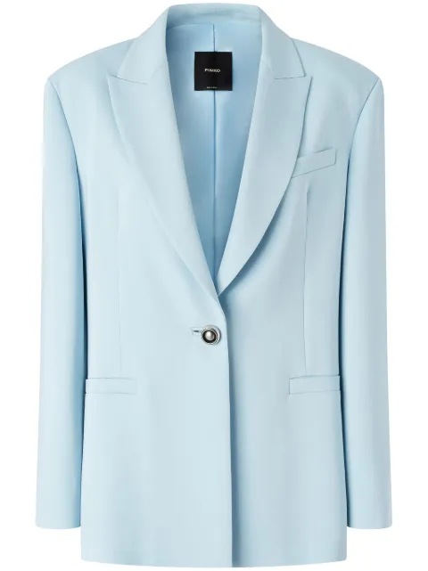 PINKO notch lapels blazer Blue 104883A213