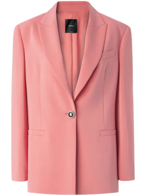 PINKO single-breasted blazer Pink 104883A213