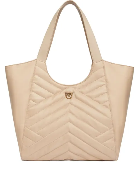 PINKO puzzle-quilted tote bag Neutrals 104536A1EU