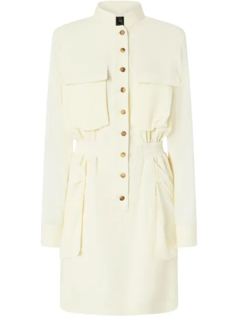 PINKO mock-neck dress White 105019A2I9