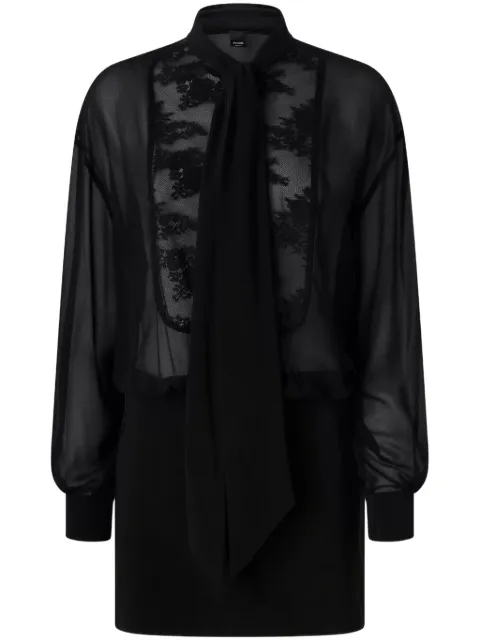 PINKO panelled mini dress Black 104982A2DK