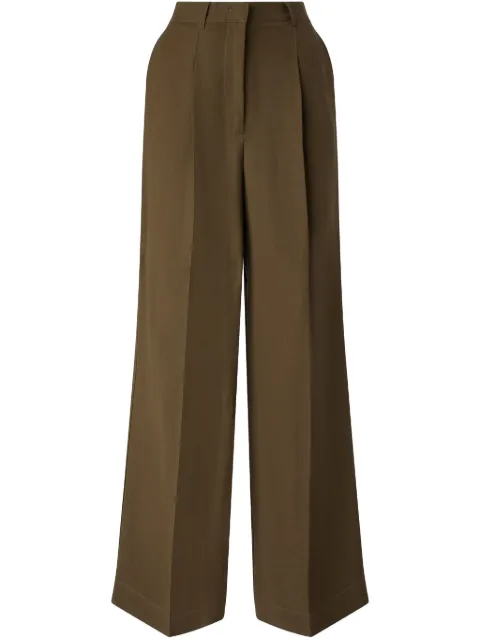 PINKO high-waisted trousers Brown 104869A2HA