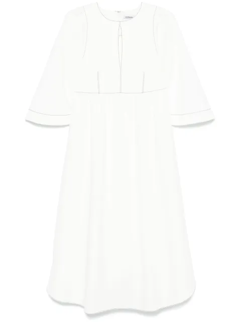 Parlor cut-out midi dress White 2025FF14