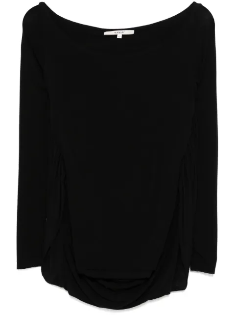 MANURÍ Rita blouse Black MRFW24BL9CH31
