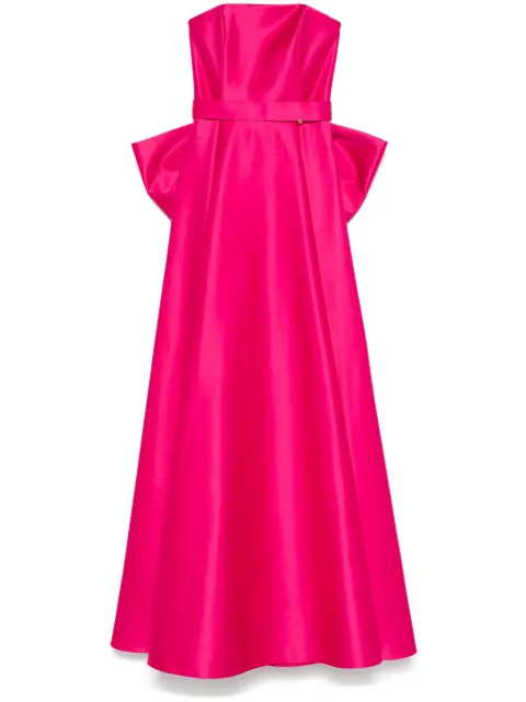 NISSA bow-detail maxi dress Pink RS15435