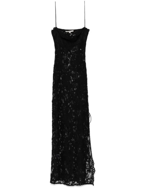 MANURÍ Sallita lace dress Black MRSS25DR9VIPL01