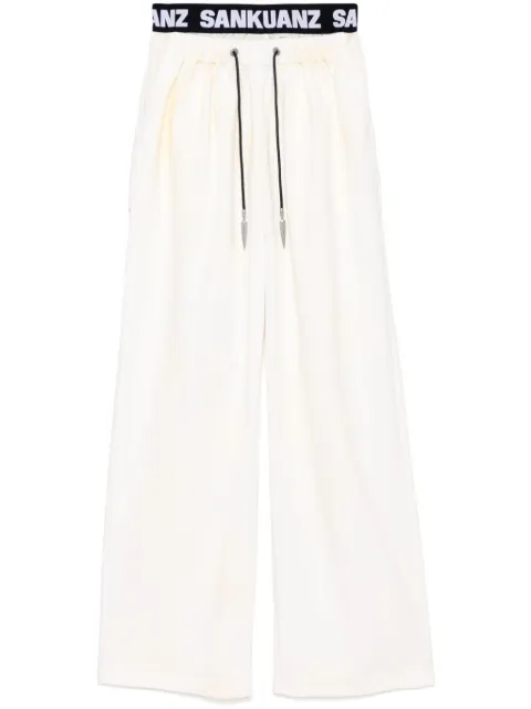 Sankuanz faded track pants White S24SSMPA0110WT