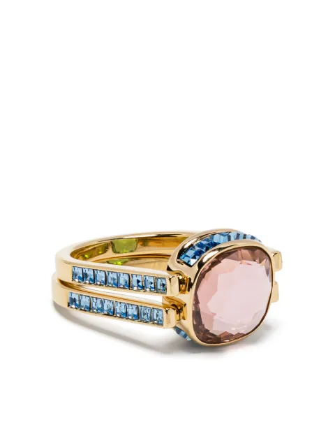 Swarovski Chroma ring Gold 5706305