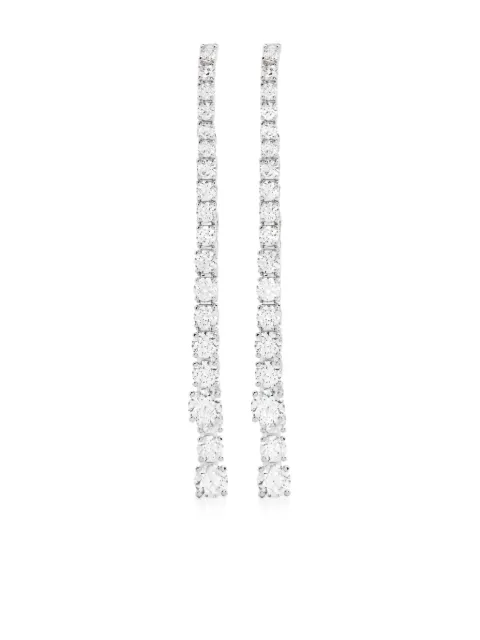 Swarovski Matrix drop earrings Silver 5709257