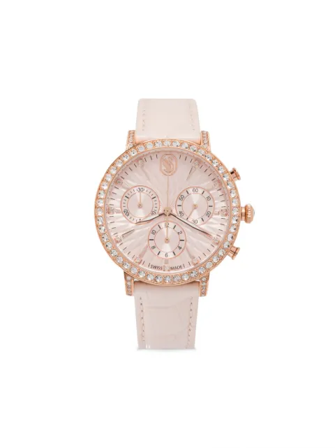Swarovski Matrix Tennis Chrono 36mm Pink 5698300
