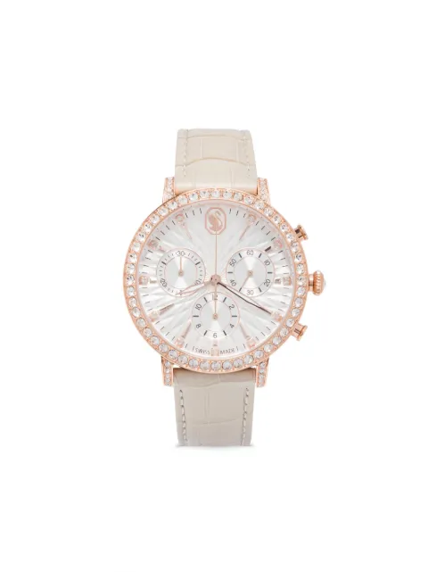 Swarovski Matrix Tennis Chrono 36mm Neutrals 5702849