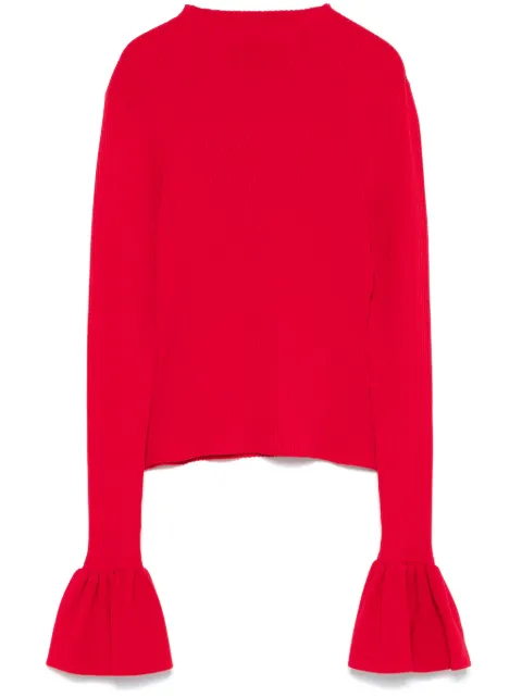 ROTATE BIRGER CHRISTENSEN high-neck jumper Red 1141023017