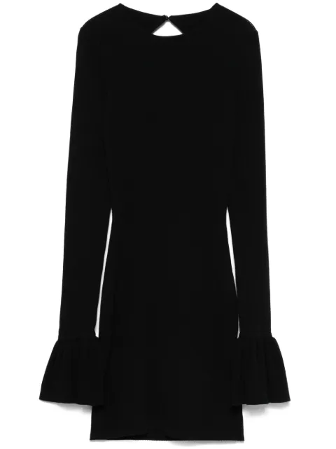 ROTATE BIRGER CHRISTENSEN knitted mini dress Black 113621100