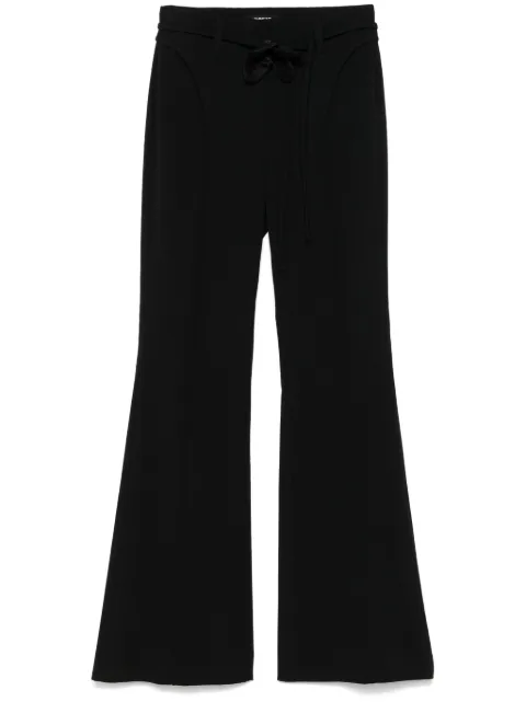 ROTATE BIRGER CHRISTENSEN high-.waist trousers Black 113592100