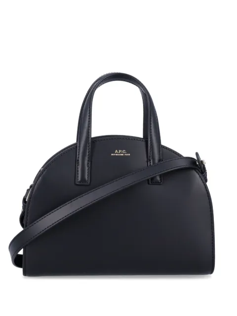 A.P.C. small Demi-Lune tote bag Black F61942PXCAX