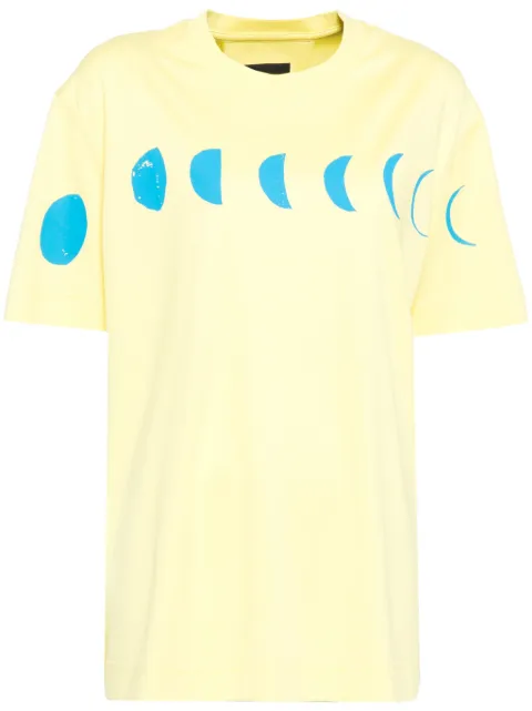 Givenchy graphic-print T-shirt Yellow BW808Z4Z5Z