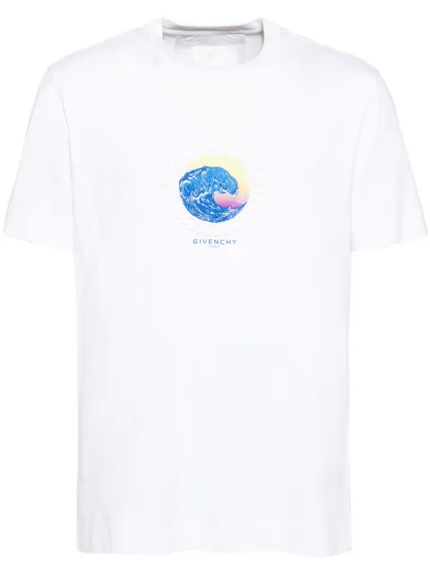 Givenchy graphic-print T-shirt White BM71D93Y6B
