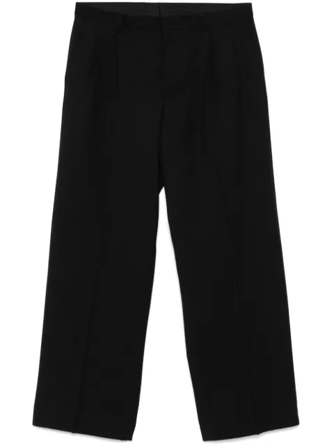 Sunflower wide-leg pleated trousers Black 4167WIDEPLEATEDTROUSER