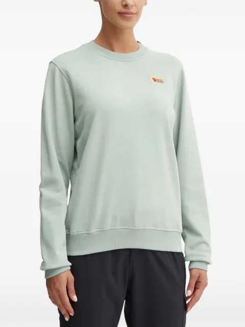 Fjällräven Vardag logo-patch sweatshirt Green F87075