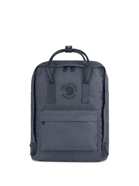 Fjällräven Re-Kanken zip-up backpack Grey F23548
