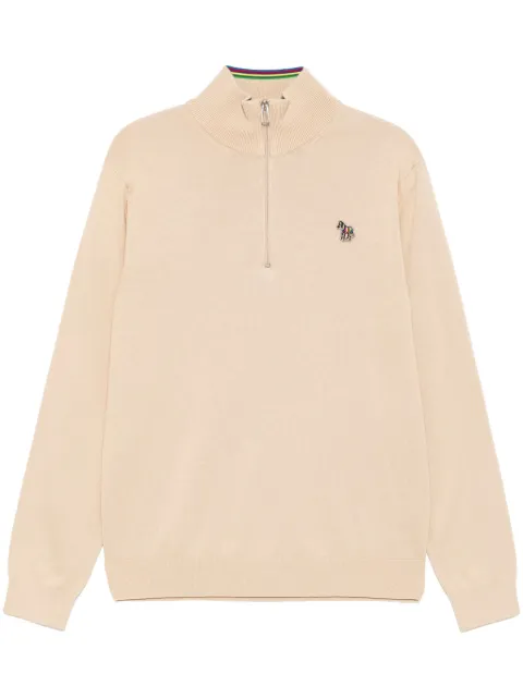 PS Paul Smith half-zip jumper Neutrals M2R872XZM21858