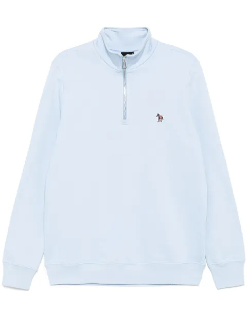 PS Paul Smith half-zip sweatshirt Blue M2R168TKZEBRA